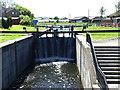Lock on the Forth and Clyde Canal at Bainsford Bridge