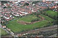 Site of Sleaford Castle: aerial 2020 (2)