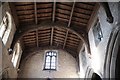 SK8723 : The  Church of St John the Baptist: Roof over the Nave by Bob Harvey