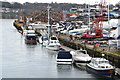 Boats and scrap metal, River Itchen