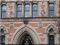 Close-up of Memorial Hall