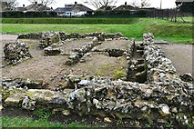 TG5112 : Caister-on-Sea Roman Fort: The hypocaust by Michael Garlick
