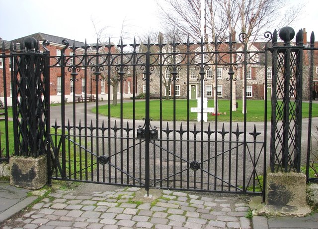 The Great Hospital - Boulton & Paul gate
