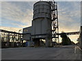 Westbury cement depot rail unloading facility