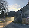 Bulk loading head and cement packing operation at Liskeard