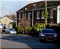 Houses set back from Main Road, Crynant