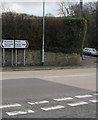 A4109 direction signs, Crynant