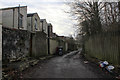 Behind the Terraced Houses on Longshaw Street, Blackburn