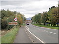 Approaching Bodelwyddan from the West