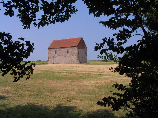 St Peters chapel; near Bradwell. Built c654AD