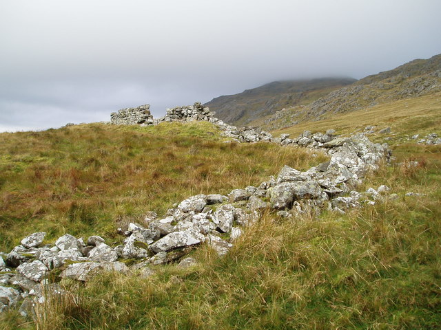 Old Boundary Wall on Gallt yr Ogof