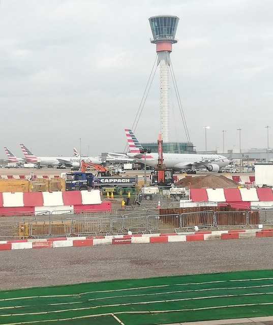 Airside works at Heathrow Terminal 3
