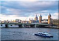 TQ3280 : London : River Thames by Jim Osley