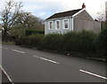 Detached house behind a hedge, Dulais Road, Seven Sisters