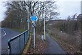 Southern Upland Way at Tweedbank