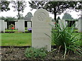 Grave of Pilot Officer (Pilot) Johannes Bartholomeus van Mesdag