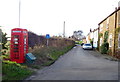 K6 telephone box on Marsh Lane, Ryehill