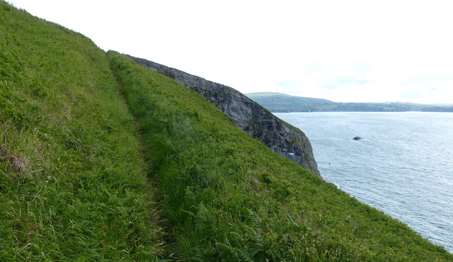 Pembrokeshire Coast Path at Godir-y-bwch