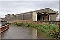 Canal and factory near Joiner