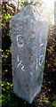 Old Milestone by the A388, north of Callington