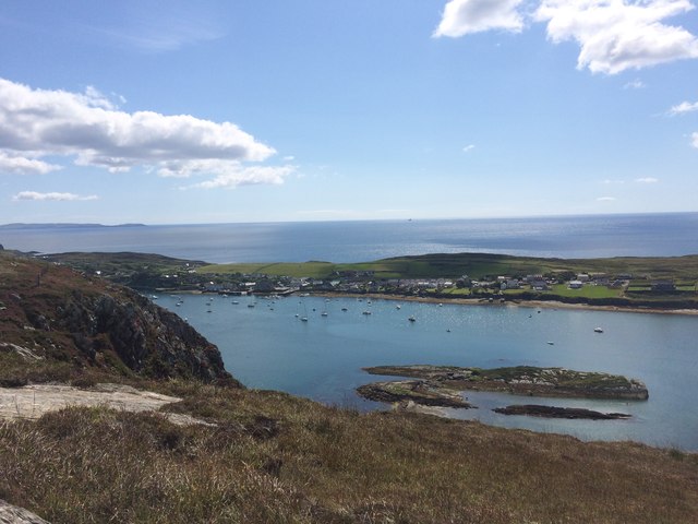 Crookhaven from the hills opposite
