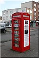 Refurbished telephone kiosk