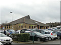 .Morrisons car park and Nazarene church, Morley