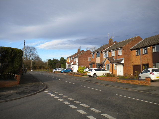 Top of Longfellow Road, the Straits © Richard Vince :: Geograph Britain ...