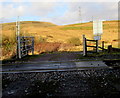 Across Rhydypwllan Level Crossing, Pantyffordd