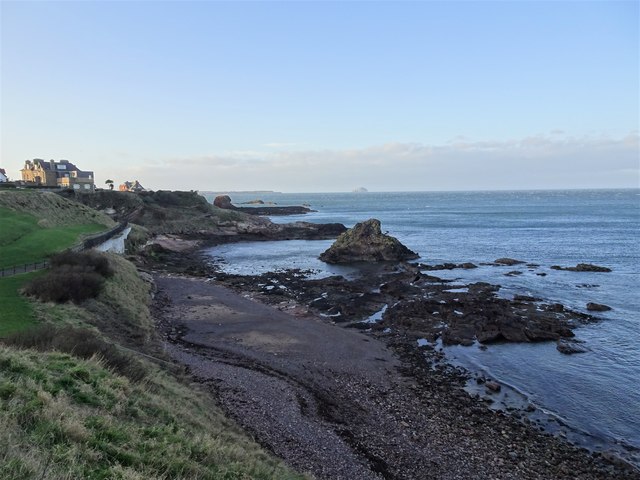 The coast at Dunbar