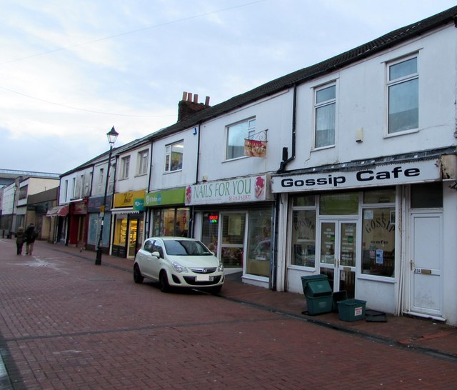 Gossip Cafe In Neath Town Centre C Jaggery Geograph Britain And Ireland