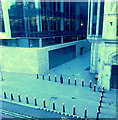 Bollards on Farringdon Street