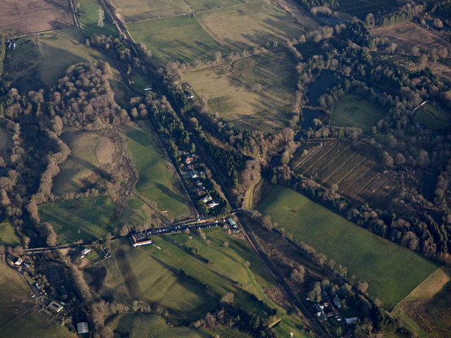 Harburn from the air