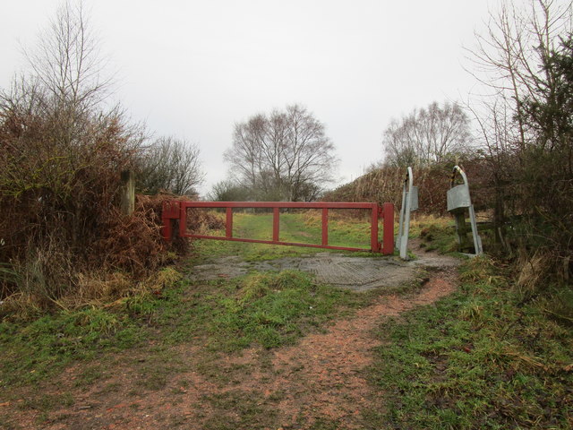 Entrance to Rainworth Heath Nature Reserve