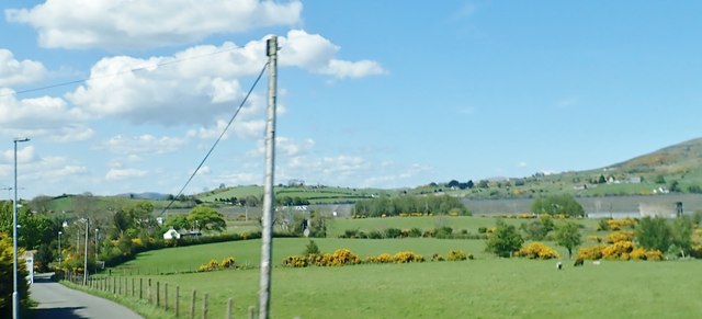 The south-western dam of Lough Island Reavy