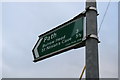 Footpath Sign, Isle of Whithorn