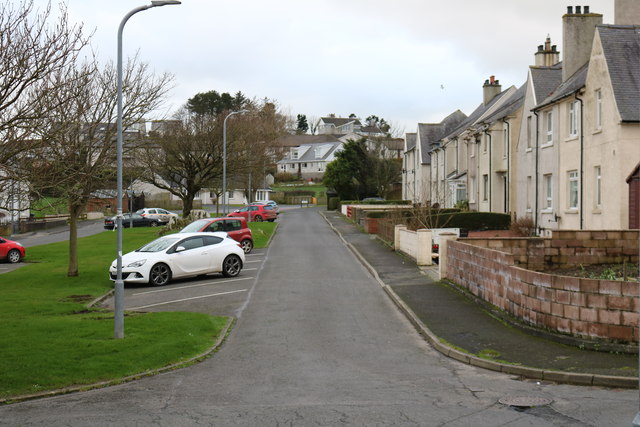 Boyach Crescent, Isle of Whithorn © Billy McCrorie :: Geograph Britain ...