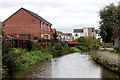 Caldon Canal south-east of Hanley in Stoke-on-Trent