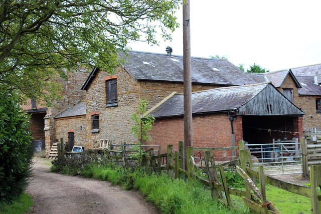Farm buildings at Muscott House Farm