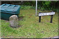 Old milestone at Hesley Lane / Main Street junction