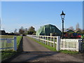 TQ5996 : Brick House Farm driveway, near Brentwood by Malc McDonald