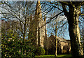 The south west corner of the church of St Michael & All Angels, Torrington