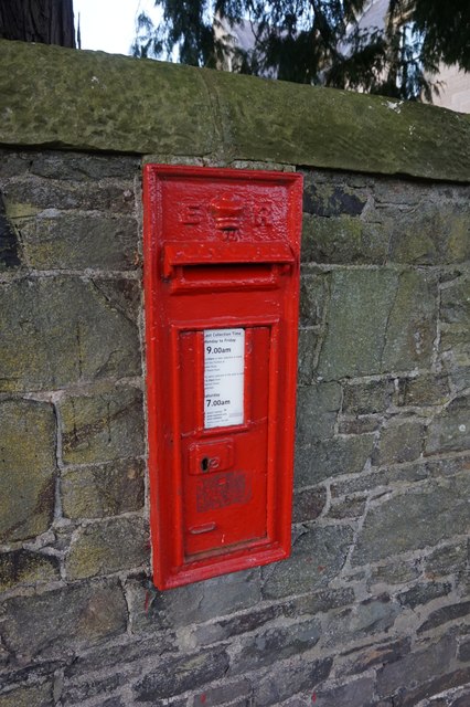 Post box on Douglas Place, Galashiels