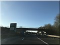 Bridge carrying minor road over A34