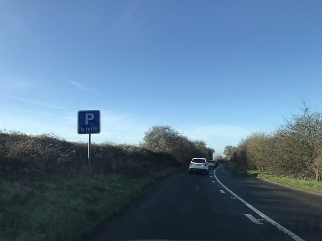 Signage on A30 towards Salisbury