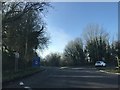 Roundabout on A30 approaching Salisbury