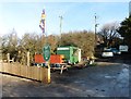 Snack van at Fremington Quay