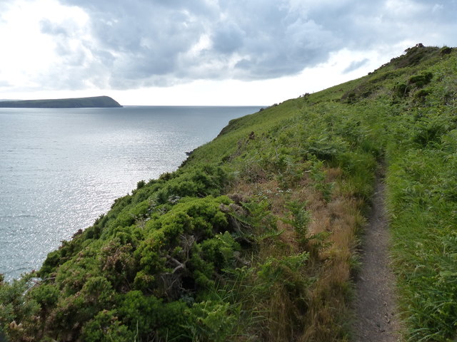 Pembrokeshire Coast Path at Newport Bay