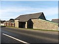 Converted barn, on Yelland Road