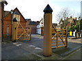 Gates on Peveril Drive, Nottingham